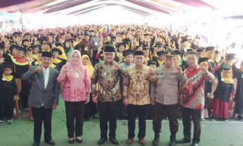 Bupati Limi Hadiri Wisuda Ribuan Santri Bolmong