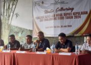 KPU Sitaro Diskusi Bersama Pers, Bahas Tahapan Pilkada