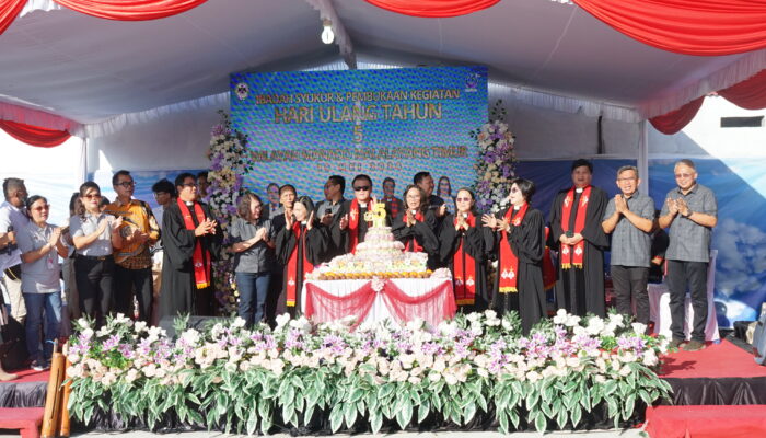 Kegiatan HUT ke-5 Wilayah Manado Malalayang Timur Dipusatkan di GMIM Karunia Sea 1