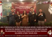 KPU Tomohon Ikut FGD Penyusunan Model Panduan Strategi IMC