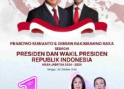 Miky-Cherly: Selamat Bertugas Probowo-Gibran sebagai Presiden dan Wapres Republik Indonesia