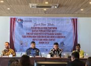 Pj Bupati Sangihe Hadiri Rapat Pleno Penetapan Daftar Pemilih Tetap Pilkada 2024