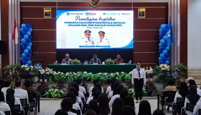 Digelar BPMP Sulut, Gubernur Yulius Tutup Program Peningkatan Kompetensi Kepala SMA/SMK