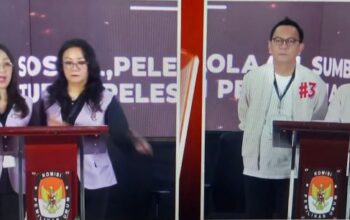 Debat Kedua Calon Wali-Wawali Kota Tomohon, Miky Buat Caroll Kelimpungan