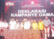 Deklarasi Damai, KPU Mitra Resmi Buka Tahapan Kampanye Pilkada 2024