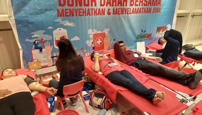 BI Sulut Gelar Donor Darah dan Sosialisasi QRIS di Freshmart Bahu