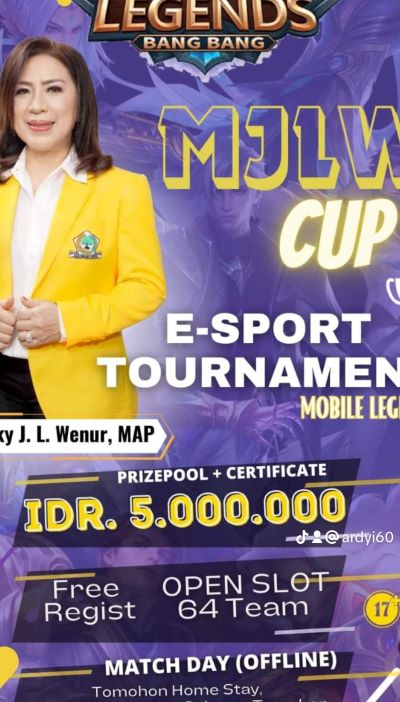 Tomohon, Minahasa, Miky Junita Linda Wenur, e-sport 