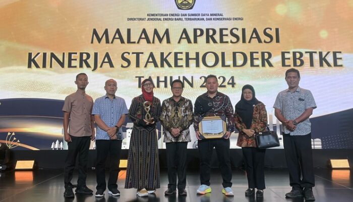 Pemprov Sulut Raih Juara III Penghematan Energi Pada Penghargaan EBTKE 2024