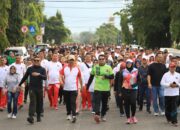 Pj. Wali Kota Ramaikan Jalan Sehat Jelang HUT ke-17 Kotamobagu