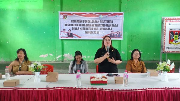 Maya Kainde Berikan Materi Pentingnya Keselamatan Kerja dan Kesehatan Olahraga