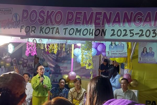 Miky-Cherly Bertekad Bangun Tomohon Tanpa Korupsi, Kolusi, dan Nepotisme