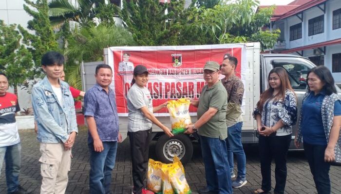 Jelang Idul Adha, Pemkab Minahasa Gelar Operasi Pasar Murah