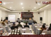 KPU Tomohon Gelar Rakor Teknis Persiapan pendaftaran dan Pemeriksaan kesehatan Bapaslon Wali Kota dan Wawali