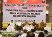 Penjabat Bupati Minahasa Buka Sosialisasi Pilkada Serentak Tahun 2024