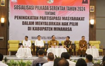 Penjabat Bupati Minahasa Buka Sosialisasi Pilkada Serentak Tahun 2024