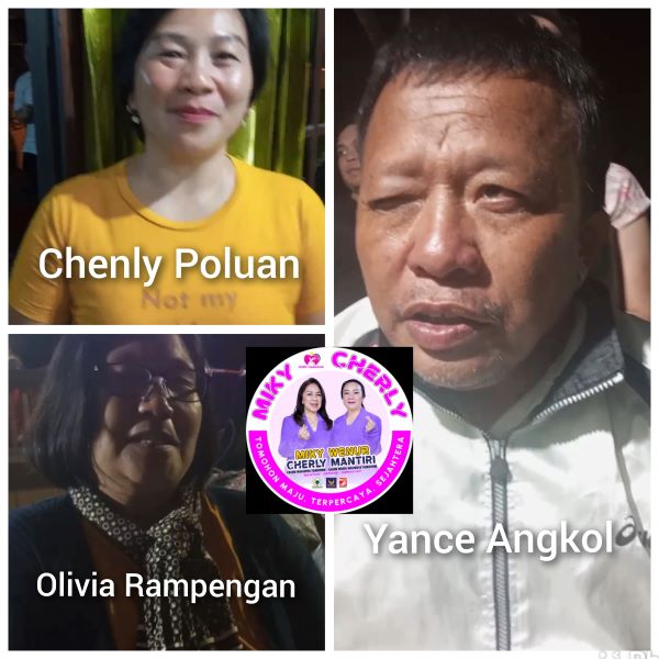 Tomohon, Miky Wenur, Cherly Mantiri