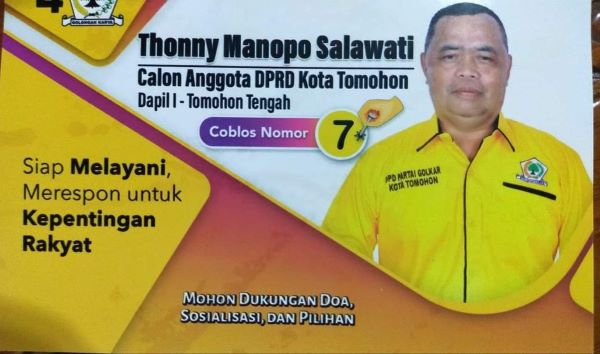 Partai Golkar, Thonny Salawati, Tomohon